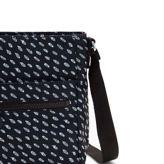 Torba Crossbody Kipling New Angie Printed Czarne | PL 2014SG